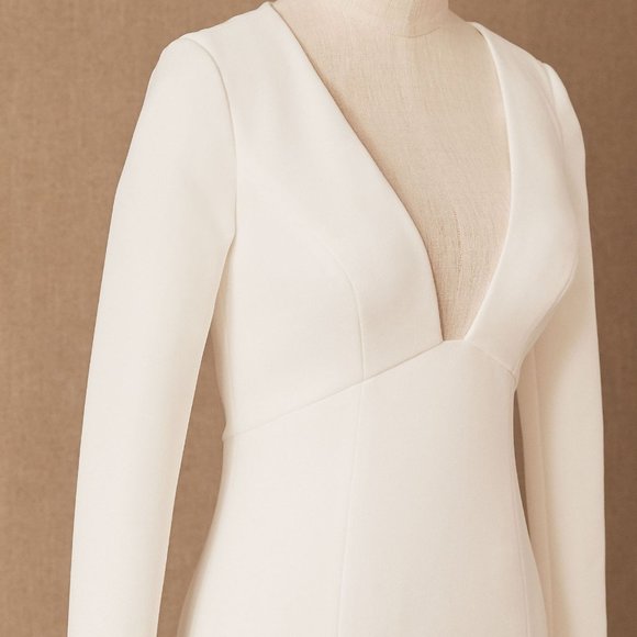 BHLDN Jenny Yoo Karina Wedding Gown Size 4 - Picture 2 of 13